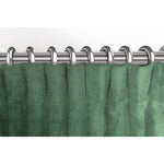 Load image into Gallery viewer, McAlister Textiles Matt Moss Green Velvet Curtains Tailored Curtains
