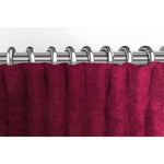 Load image into Gallery viewer, McAlister Textiles Matt Wine Red Velvet Curtains Tailored Curtains