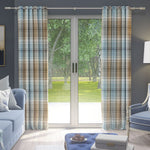 Load image into Gallery viewer, McAlister Textiles Angus Duck Egg Blue Tartan Curtains mws_apo_generated