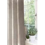 Load image into Gallery viewer, McAlister Textiles Matt Beige Mink Velvet Curtains Curtains & Drapes