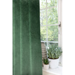 Load image into Gallery viewer, McAlister Textiles Matt Moss Green Velvet Curtains Tailored Curtains