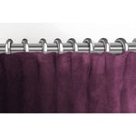 Load image into Gallery viewer, McAlister Textiles Matt Aubergine Purple Velvet Curtains Tailored Curtains