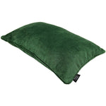 Load image into Gallery viewer, McAlister Textiles Matt Moss Green Piped Velvet Cushion Cushions and Covers