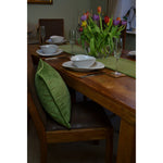 Load image into Gallery viewer, McAlister Textiles Matt Fern Green Piped Velvet Cushion Cushions and Covers