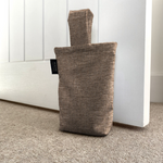 Load image into Gallery viewer, McAlister Textiles Albany Chocolate Brown Doorstop Doorstops