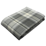 Load image into Gallery viewer, McAlister Textiles Heritage Charcoal Grey Tartan Throws & Runners Throws and Runners