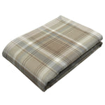 Load image into Gallery viewer, McAlister Textiles Heritage Beige Cream Tartan Throws & Runners Throws and Runners
