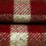 Load image into Gallery viewer, McAlister Textiles Heritage Red + White Tartan Throws & Runners Throws and Runners