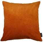 Load image into Gallery viewer, McAlister Textiles Matt Burnt Orange Velvet Modern Look Plain Cushion Cushions and Covers