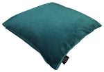 Load image into Gallery viewer, McAlister Textiles Matt Teal Velvet Modern Look Plain Cushion Cushions and Covers