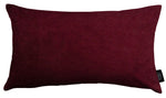 Load image into Gallery viewer, McAlister Textiles Matt Wine Red Velvet Modern Look Plain Cushion Cushions and Covers