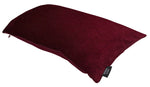 Load image into Gallery viewer, McAlister Textiles Matt Wine Red Velvet Modern Look Plain Cushion Cushions and Covers