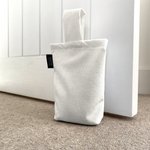 Load image into Gallery viewer, McAlister Textiles Roma Cream Doorstop Doorstops