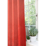 Load image into Gallery viewer, McAlister Textiles Matt Coral Pink Velvet Curtains Tailored Curtains