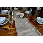 Load image into Gallery viewer, McAlister Textiles Matt Beige Mink Contrast Piped Velvet Cushion Cushions and Covers