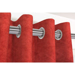 Load image into Gallery viewer, McAlister Textiles Matt Rust Red Orange Velvet Curtains Tailored Curtains