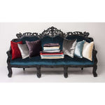Load image into Gallery viewer, McAlister Textiles Crushed Velvet Black Fabric Fabrics