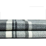 Load image into Gallery viewer, McAlister Textiles Heritage Tartan Charcoal Grey Curtain Fabric Fabrics