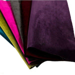 Load image into Gallery viewer, McAlister Textiles Matt Aubergine Purple Velvet Fabric Fabrics