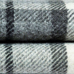 Load image into Gallery viewer, McAlister Textiles Heritage Tartan Charcoal Grey Curtain Fabric Fabrics
