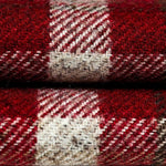 Load image into Gallery viewer, McAlister Textiles Heritage Tartan Red + White Curtain Fabric Fabrics