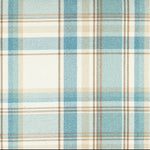 Load image into Gallery viewer, McAlister Textiles Heritage Tartan Duck Egg Blue Curtain Fabric Fabrics