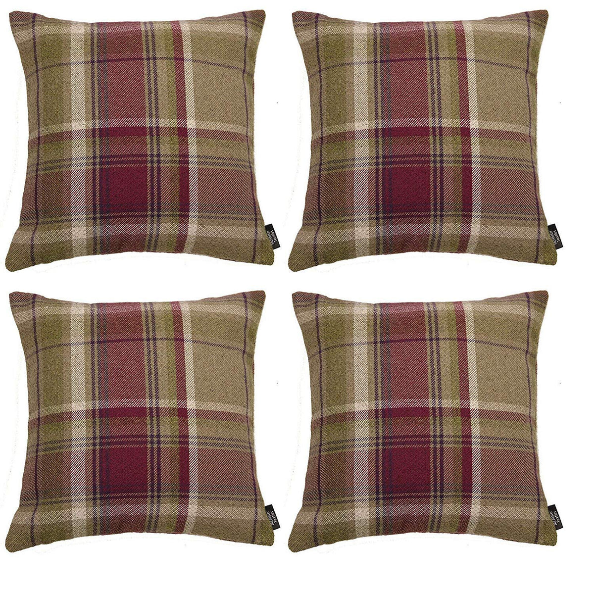 Purple Tartan Cushion Sets McAlister Textiles
