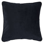 Load image into Gallery viewer, McAlister Textiles Matt Black Piped Velvet Cushion Cushions and Covers