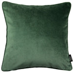 Load image into Gallery viewer, McAlister Textiles Matt Moss Green Piped Velvet Cushion Cushions and Covers