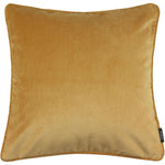 Load image into Gallery viewer, McAlister Textiles Matt Ochre Yellow Piped Velvet Cushion Cushions and Covers