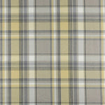 Load image into Gallery viewer, McAlister Textiles Heritage Tartan Mustard Yellow + Grey Curtain Fabric Fabrics