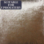 Load image into Gallery viewer, McAlister Textiles Crushed Velvet Beige Mink Fabric Fabrics