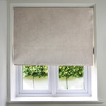 Load image into Gallery viewer, McAlister Textiles Matt Beige Mink Velvet Roman Blind Roman Blinds