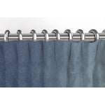 Load image into Gallery viewer, McAlister Textiles Matt Petrol Blue Velvet Curtains Tailored Curtains 
