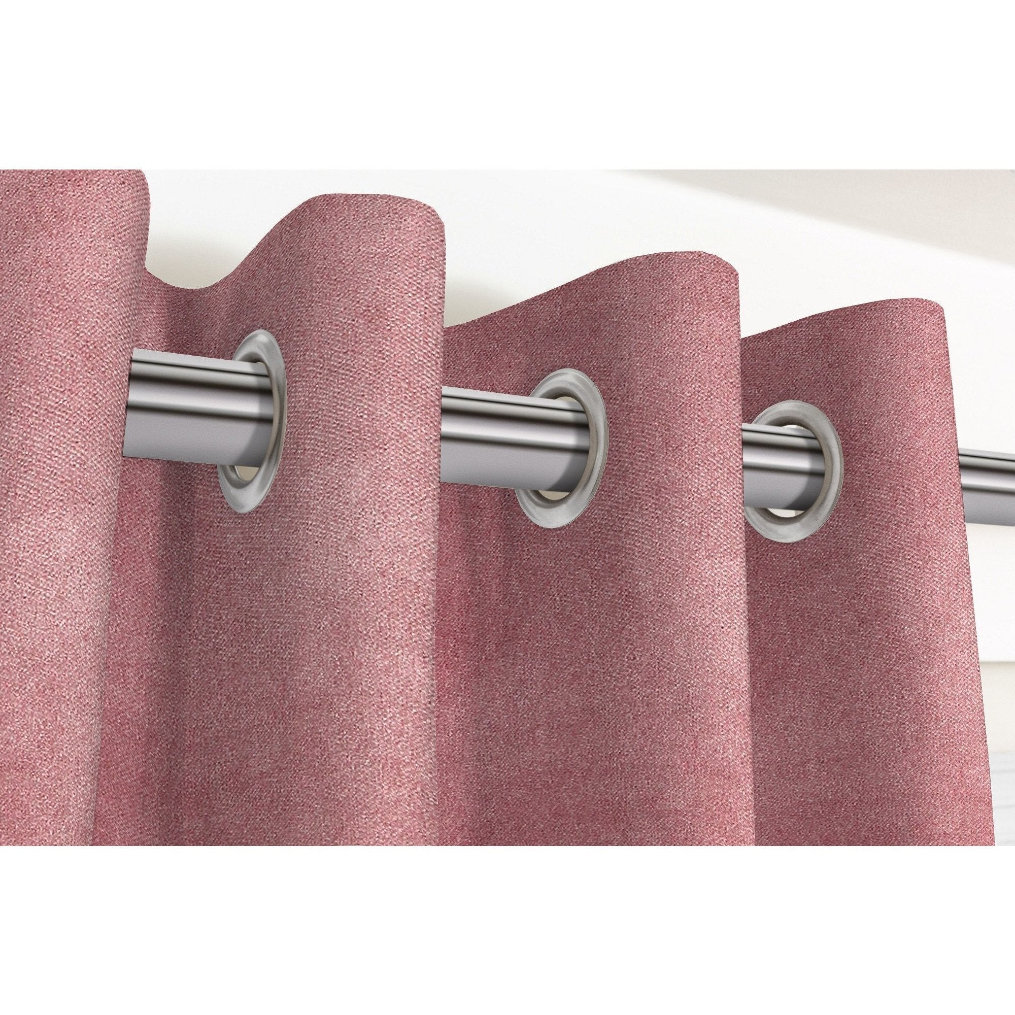 McAlister Textiles Matt Blush Pink Velvet Curtains Tailored Curtains 