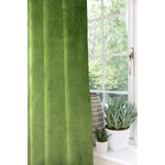 Load image into Gallery viewer, McAlister Textiles Matt Fern Green Velvet Curtains Tailored Curtains 
