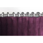 Load image into Gallery viewer, McAlister Textiles Matt Aubergine Purple Velvet Curtains Tailored Curtains 
