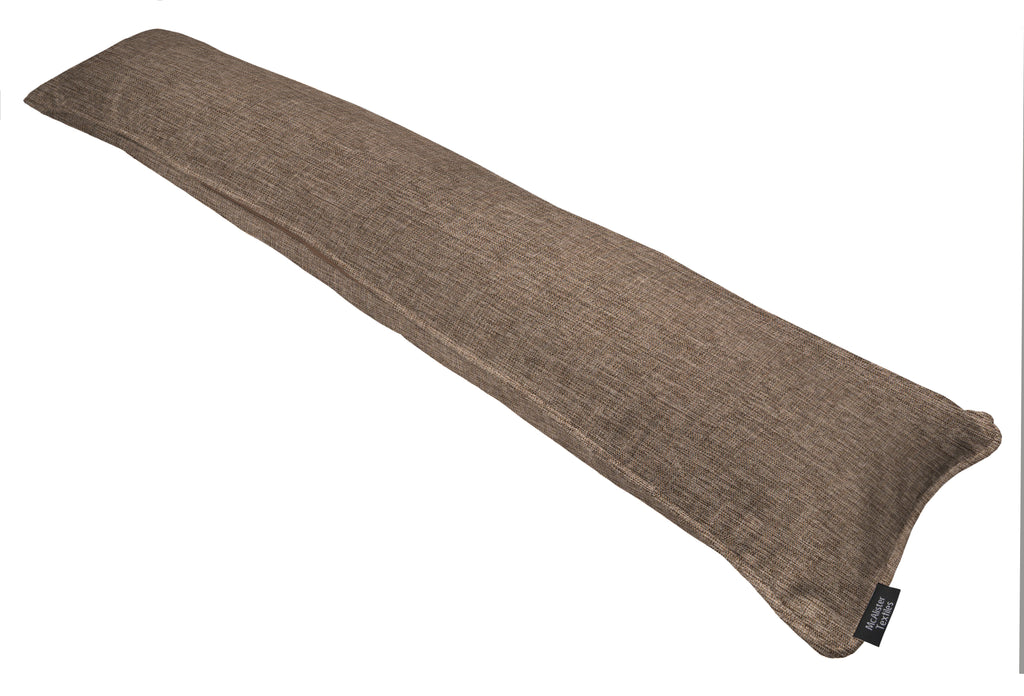 McAlister Textiles Albany Chocolate Brown Draught Excluders Draught Excluders 