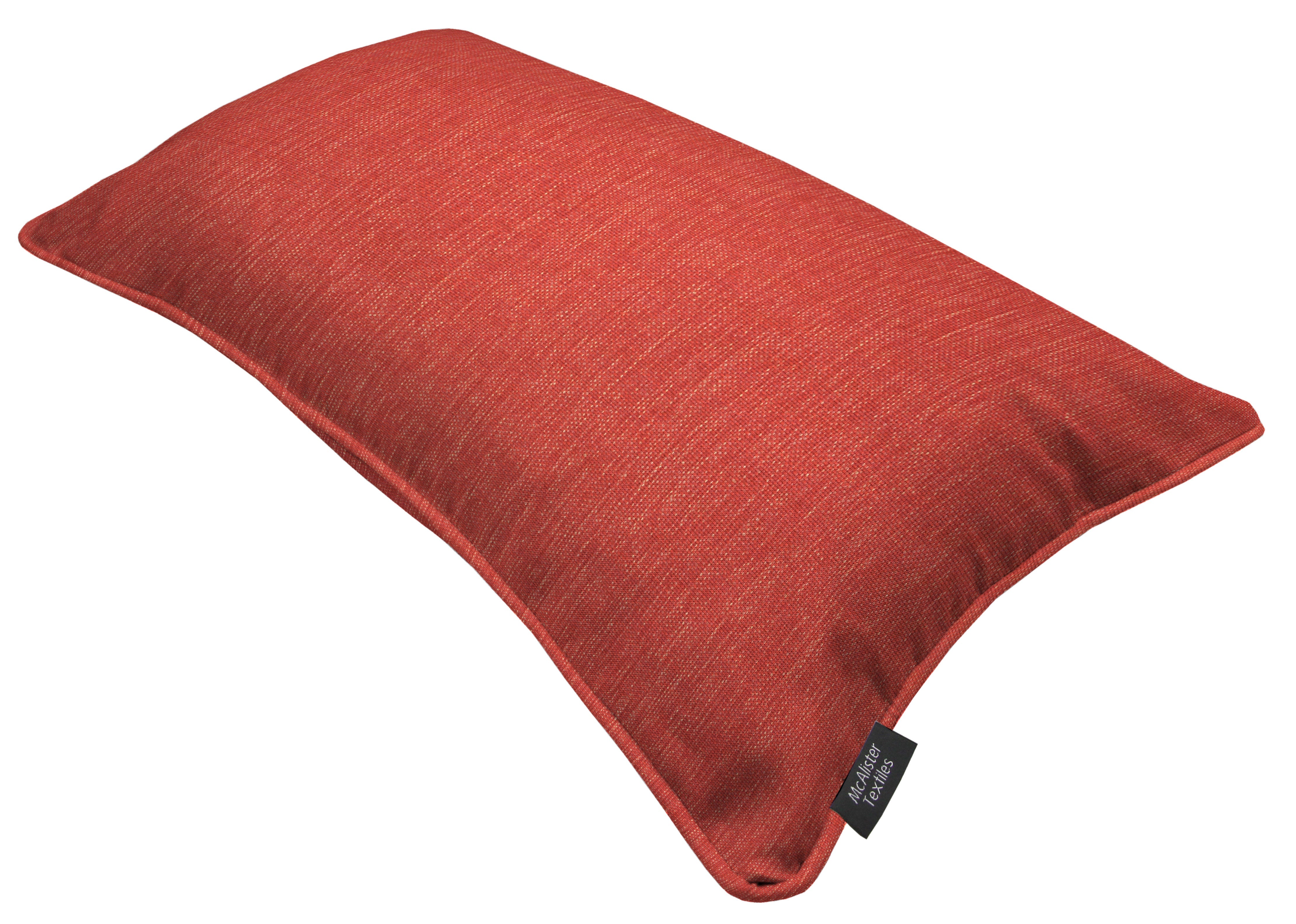 McAlister Textiles Albany Red Piped Cushion Cushions and Covers 