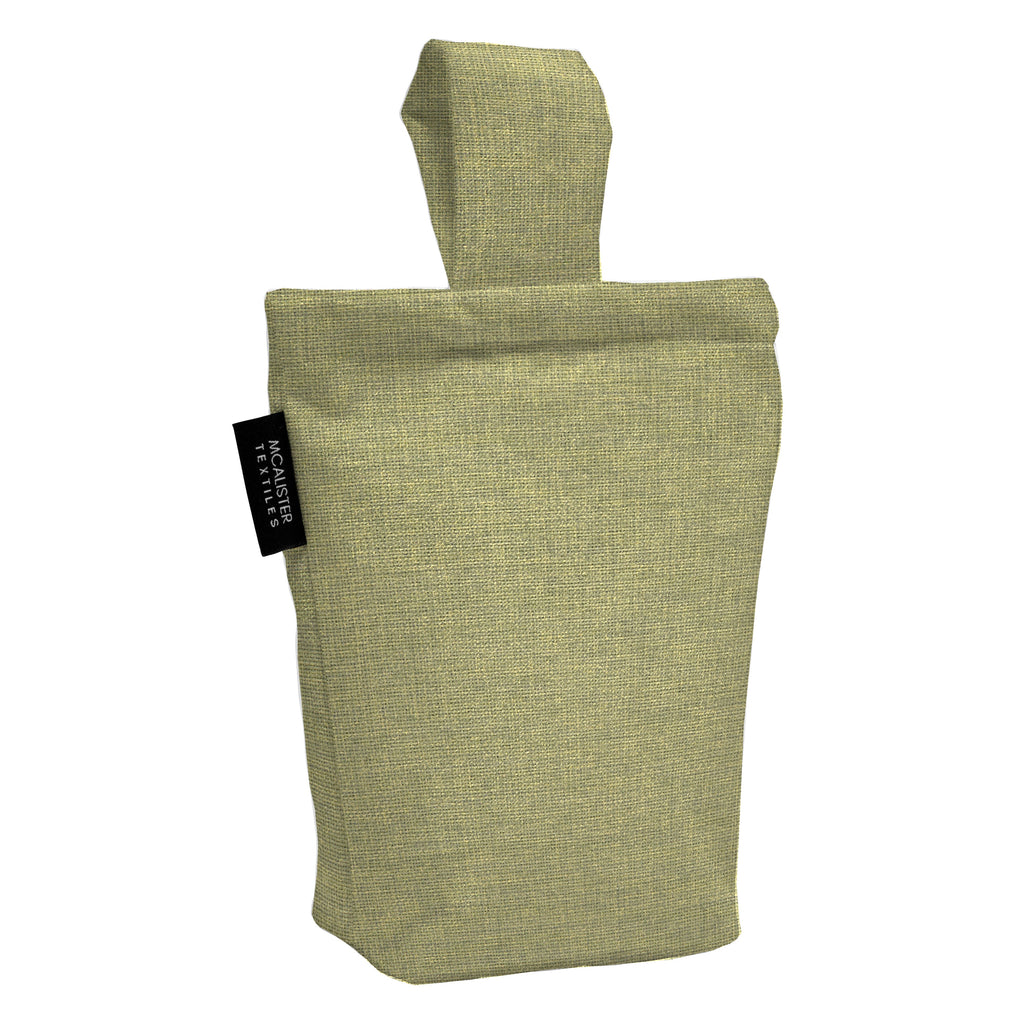 McAlister Textiles Albany Sage Green Doorstop Doorstops 