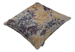 Load image into Gallery viewer, McAlister Textiles Blooma Blue, Grey and Ochre Floral Cushion Cushions and Covers 
