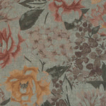 Load image into Gallery viewer, McAlister Textiles Blooma Green, Pink and Ochre Floral Cushion Cushions and Covers 
