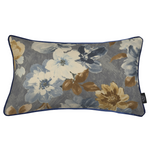 Load image into Gallery viewer, McAlister Textiles Camilla Navy, Grey and Ochre Pillow Pillow 
