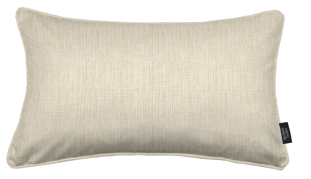 McAlister Textiles Capri Natural Piped Cushion Cushions and Covers 