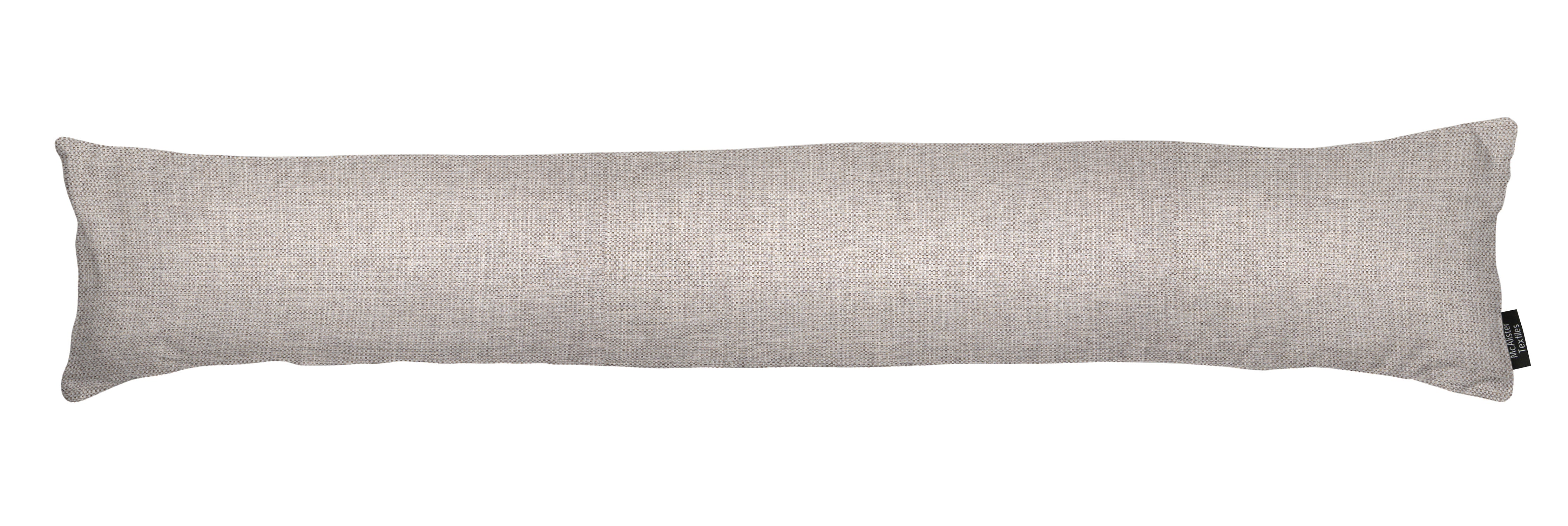 McAlister Textiles Capri Soft Grey Draught Excluders Draught Excluders 