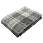 Load image into Gallery viewer, McAlister Textiles Heritage Charcoal Grey Tartan Throws &amp; Runners Throws and Runners 
