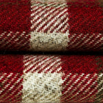 Load image into Gallery viewer, McAlister Textiles Heritage Red + White Tartan Throws &amp; Runners Throws and Runners 
