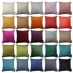 Load image into Gallery viewer, McAlister Textiles Matt Silver Grey Velvet Modern Look Plain Cushion Cushions and Covers 
