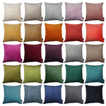 Load image into Gallery viewer, McAlister Textiles Matt Charcoal Velvet Modern Look Plain Cushion Cushions and Covers 
