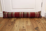 Load image into Gallery viewer, McAlister Textiles Heritage Red + White Tartan Draught Excluder Draught Excluders 
